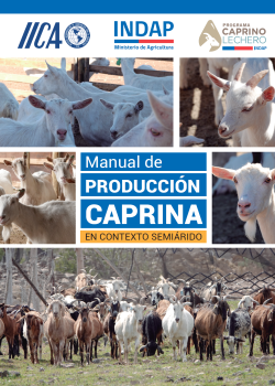 Manual de producción caprina en contextos semiáridos