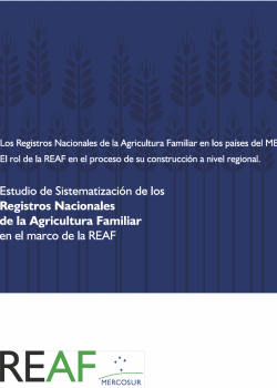 Estudio de Sistematización de los Registros Nacionales de la Agricultura Familiar