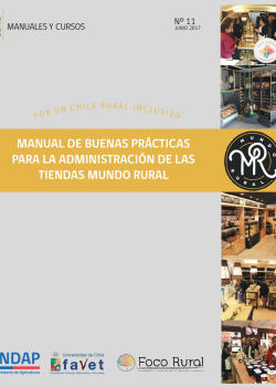 Manual de buenas prácticas para administradores de tiendas mundo rural