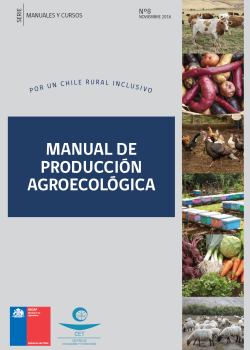 Manual de producción agroecológica